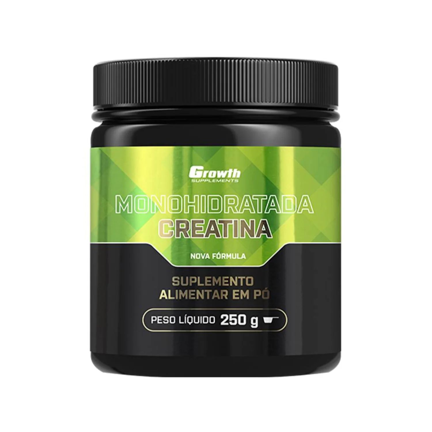 Creatina Monohidratada 250g Growth Supplements - Sem sabor em Pó