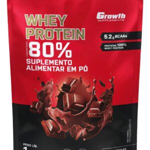 Basic Whey 1kg Growth Supplements - Chocolate